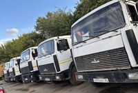 В Волгограде у отца с сыном за долги арестовали 9 самосвалов