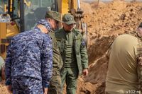 «Это – наш ответ нацистам». Главы силовых структур открыли Вахту Памяти на месте «лагеря смерти» под Сталинградом