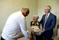 Фронтовая медсестра из Волгограда Александра Машкова отметила 101-летие