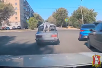 В Волгограде ГАИ вычислила подростков, повторивших на авто трюк из боевика