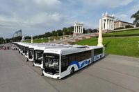 Волгоград получил 26 новых автобусов большого класса
