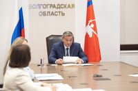 Андрей Бочаров обсудил инвестклимат Волгоградской области с Михаилом Мишустиным