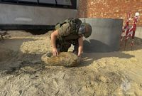 Черный дым от взрыва попал на видео под Волгоградом
