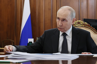 Кремль анонсировал вечернее телеобращение Владимира Путина к россиянам