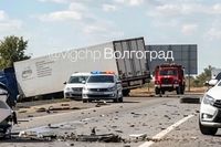 «Водитель в реанимации»: лобовое ДТП на встречке произошло под Волгоградом