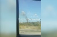 Пожарные потушили крупную нелегальную свалку на западе Волгограда