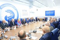Бочаров провёл заседание президиума политсовета волгоградского отделения «Единой России»