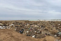 В Волжском мэрию заставили разгрести горы мусора у городского кладбища