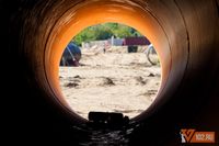 В Волгограде проверяют герметичность новых сетей для поселка Южный