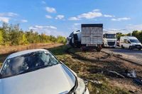 Волгоградец на «Газели» попал в массовое ДТП в Воронежской области