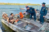 В Волгоградской области продолжают патрулировать водоёмы после закрытия купального сезона