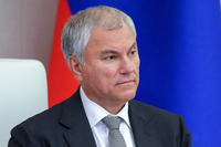 Вячеслав Володин переизбран спикером Госдумы