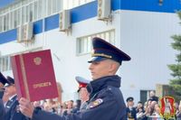 В Волгограде приняли присягу 496 курсантов академии МВД