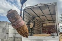 В Волгограде эффектно ликвидировали авиабомбу времен ВОВ