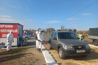 Под Волгоградом на учениях ликвидировали очаг сибирской язвы