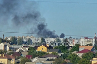 В Волгограде жилые массивы накрыло чёрное облако от горящей свалки