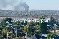 МЧС пытаются обуздать горящую в Городище свалку ТКО