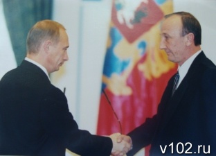 Награждение в Кремле 11 сентября 2001 года