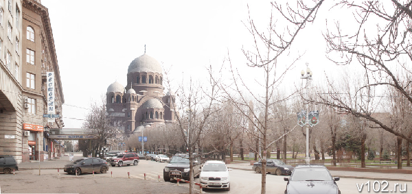 Так будет выглядеть храм Александра Невского на главной площади Волгограда