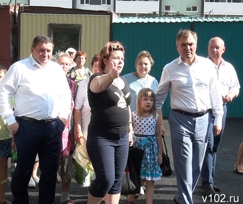 22 августа 2016 года. Вячеслав Володин на встрече с жителями Волгограда.