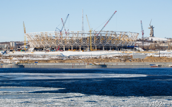 Строительство стадиона «Волгоград-Арена»