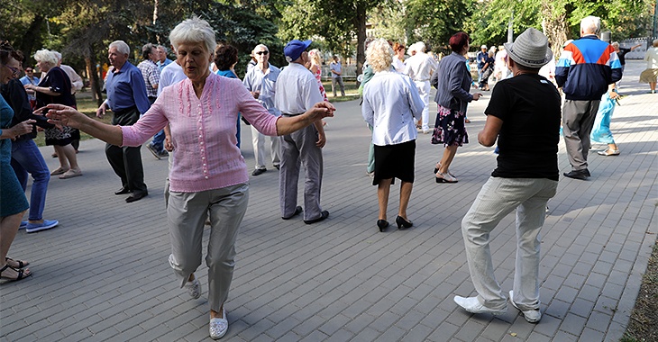 Волгоградские пенсионеры