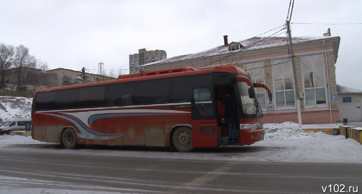 В Волгоградской области из-за непогоды ограничили движение автобусов
