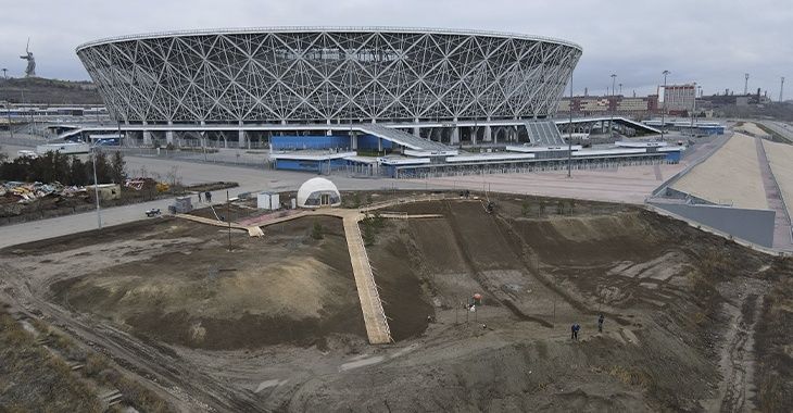 «Ждем минус»: снежную пушку испытают на склоне у «Волгоград Арены»