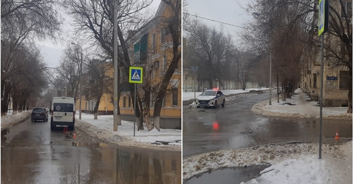Микроавтобус сбил пенсионерку на юге Волгограда