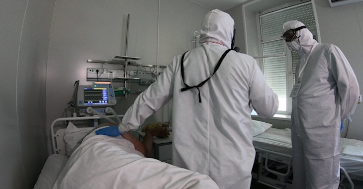 В Волгоградской области выросло число госпитализированных с COVID-19