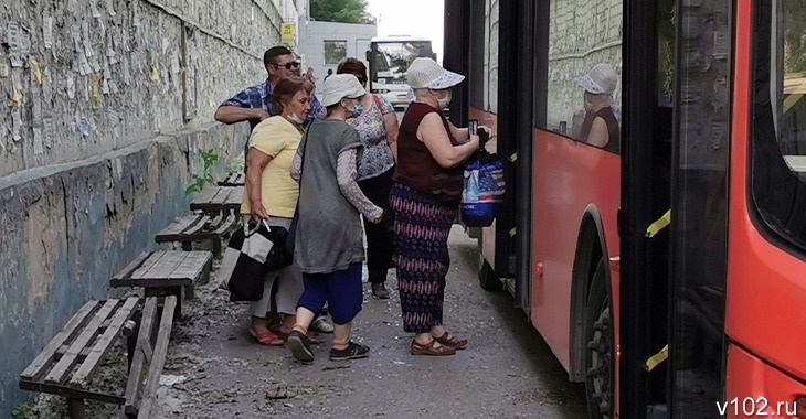 В Волгограде чиновники отказались увеличивать количество автобусов дачного маршрута №103