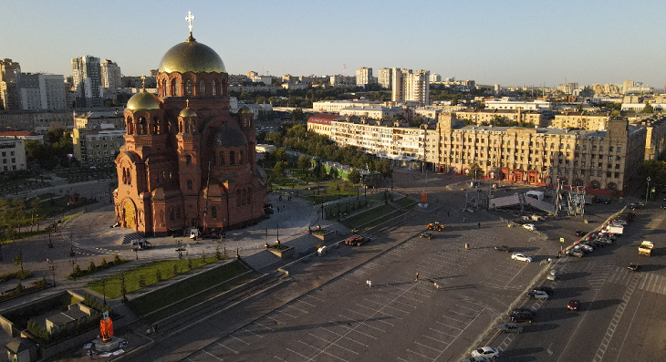 Колокола храм Александра Невского в Волгограде