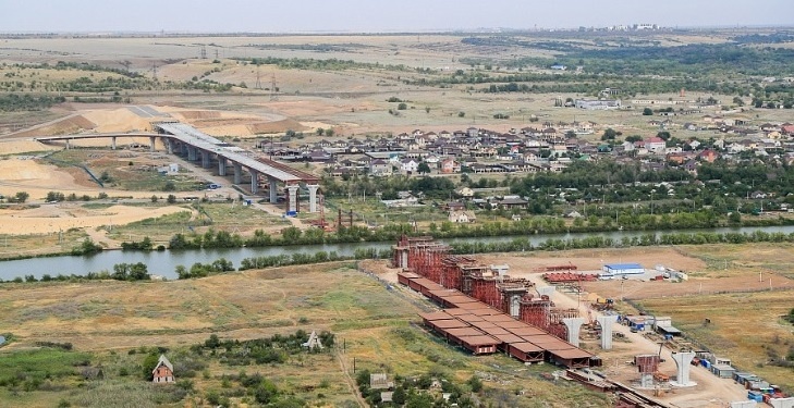 Масштабные дорожные изменения в Волгоградской области показали с высоты