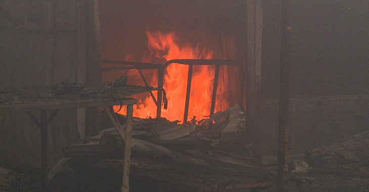 В Волгоградской области мужчина сгорел, пытаясь согреться у костра