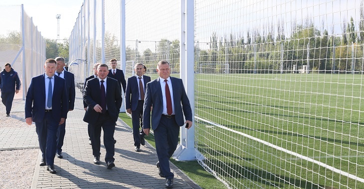 Бочаров: новый футбольный манеж в Волжском должен носить имя Александра Никитина