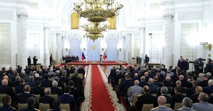 Герой России Андрей Бочаров принял участие в торжественном мероприятии в Кремле