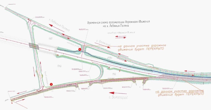 На дороге Волгоград — Средняя Ахтуба изменят схему движения с 5 февраля