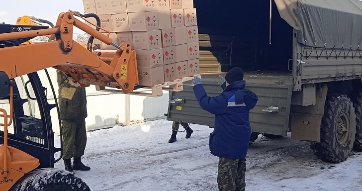 Военнослужащим в зону СВО из Волгограда передали молотки и кувалды