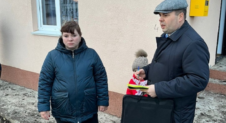 В Волгоградской области к подтопленным домам для детей-сирот построят дорогу