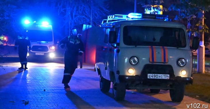 Опубликовано видео первых минут после взрыва в доме на ул. Титова в Волгограде