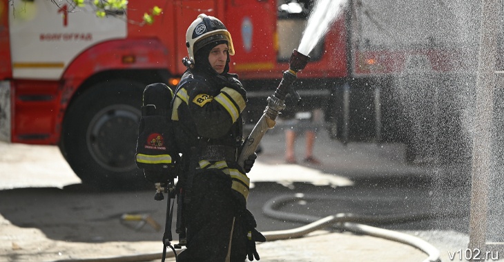 В поселке Панфилово Волгоградской области ночью в бане сгорел мужчина