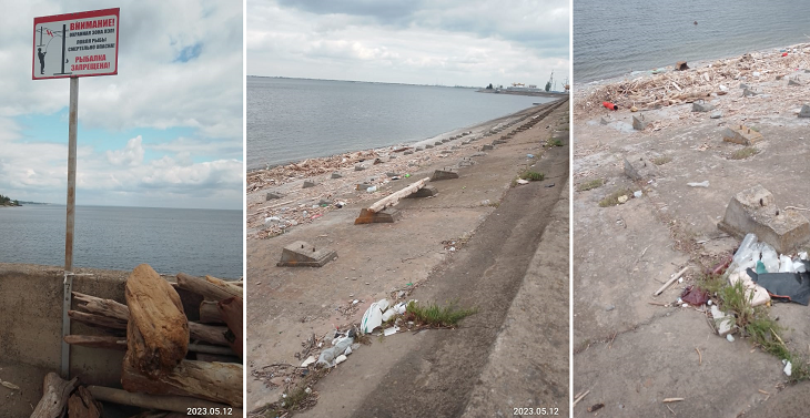 Мусорные кучи на берегу Волгоградского водохранилища попали «под охрану»