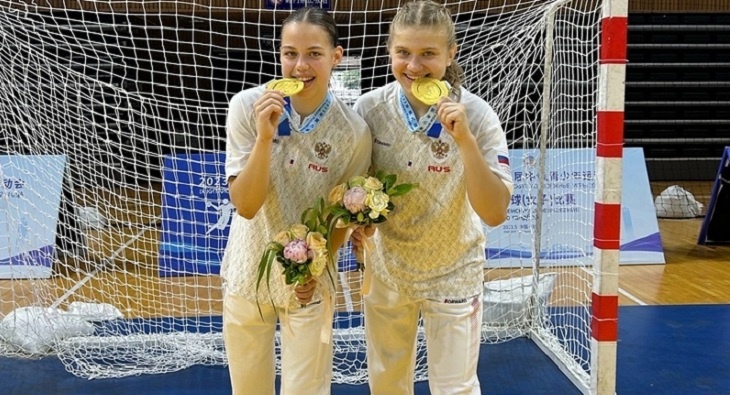 Две волгоградские гандболистки взяли золото на Российско-китайских молодежных играх