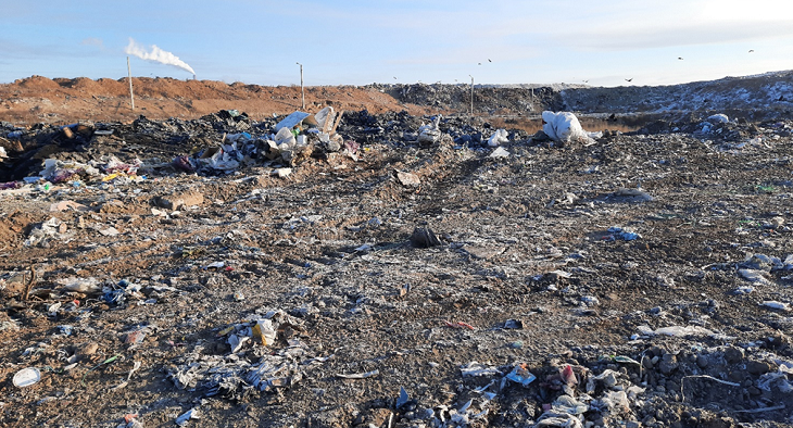 Росприроднадзор требует закрыть переполненный мусором полигон под Волгоградом