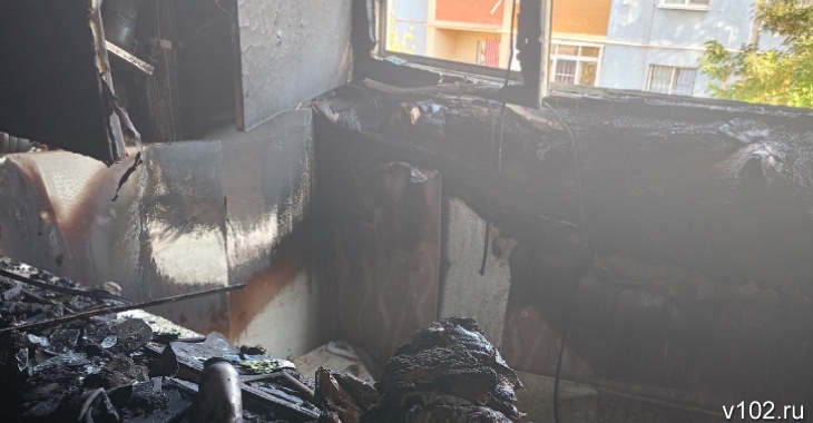 «Переживали страшно, плакали»: семья из Волжского после пожара потеряла единственное жилье