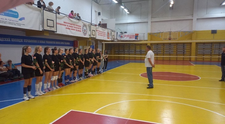 В Волгограде чествовали бронзовых призеров Кубка России по волейболу