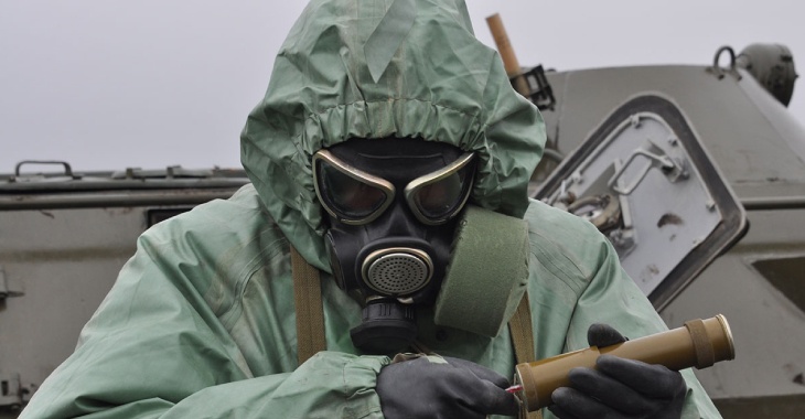В Волгоградской области военные химики искали в воздухе яды