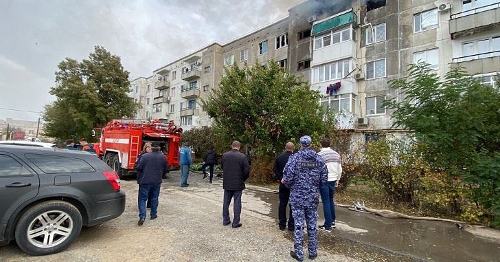 В Котельниково после взрыва введен режим ЧС. На месте замгубернатора Николаев