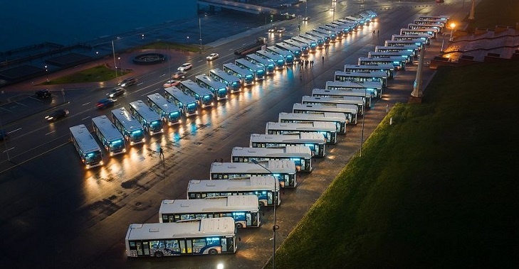 Новые газомоторные автобусы с 1 декабря усилили три маршрута в Волгограде