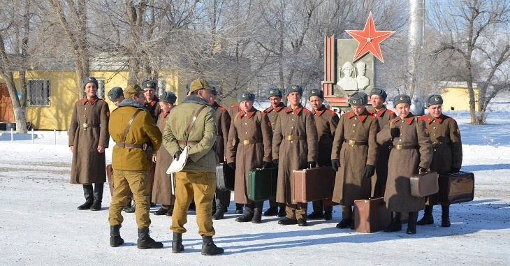 Снятую в Волгограде военную мелодраму покажут по всей стране 23 февраля